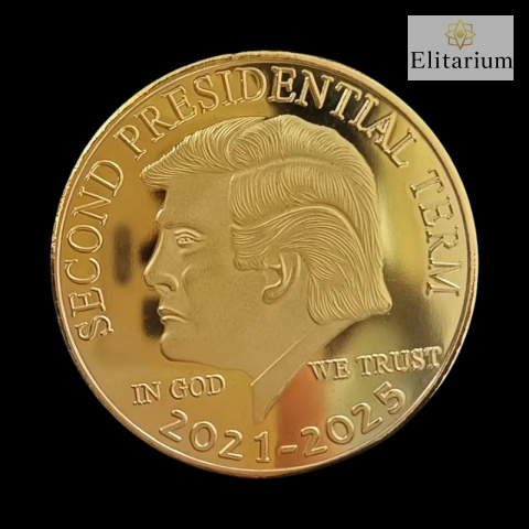 Moneta kolekcjonerska Donald Trump "In God We Trust"